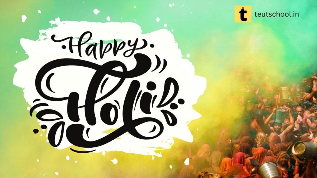 Colorful Happy Holi 2024 Image